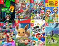 Nintendo Switch Spielesammlung