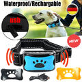 3 in 1 Antibell Hundehalsband Erziehungshalsband Hundetrainer Ton und Vibration