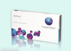 Biofinity Aquaform CooperVision 1x3 - Night&Day Kontaktlinsen - Neu