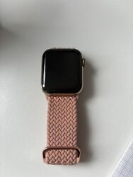 Apple Watch Series 5 40mm Edelstahl Roségold Milanaise Armband (GPS + Cellular)