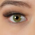Kontaktlinsen farbig grün mit und ohne Stärke farbige Jahreslinsen Aruba Green