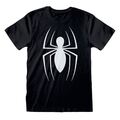 Spider-Man Klassisches Logo Schwarz T-Shirt