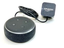 Amazon Echo Dot C78MP8 (3. Gen) Smart Speaker mit Alexa – schwarz UK Netzstecker
