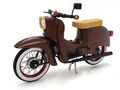 Schuco 1/10 Scale Diecast 45 066 3600 - Simson Schwalbe KR51/1 Custom II - Brown