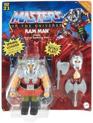 Masters of the Universe - Origins Deluxe Actionfigur, 14 cm, Ram Man Neu & OVP