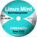 Linux Mint 19.2 Cinnamon, 32 / 64 Bit, Betriebssystem CD / DVD