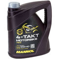 4 Liter Motoröl SAE 10W-40 MANNOL Ester Yamaha XV XVS YBT YZF R1 R6 XVZ TDM Oel