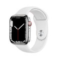 Apple Watch Series 7 Edelstahl 45mm - GPS + Cellular - Silber - Sehr gut