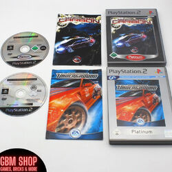 PS2 Spiel | Need for Speed Carbon + Underground | Playstation 2 | PAL