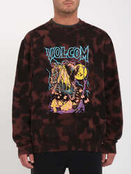 Volcom x Max Sherman Bartik Sweatshirt (schwarz/rot)