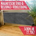 Magnet Heizkörperverkleidung Heizkörperabdeckung Heizung Schutz Motiv Beton-Look