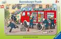 Ravensburger Kinderpuzzle - 06321 Mein Feuerwehrauto - Rahmenpuzzle für Kinder 