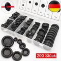 200x Sortiment Kappe Set Blindstopfen Gummi Stopfen KarosserieStopfen KFZ PKW