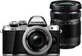 Olympus OM-D E-M10 Mark II Kit, Micro Four Thirds Systemkamera 16 Megapixel