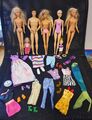 Barbie Ken  & Co Konvolut Lot 7 Puppen 25tlg Zubehör Vintage Fashionista TOP ☆