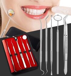 5er Dental Set Zahnreinigung Zahnsteinentferner Zahnsonde Zahnpflege Mundspiegel2500x Verkauft✅ DEUTSCHER HÄNDLER ✅ PREMIUM QUALITÄT ✅