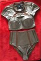 IVY PARK ADIDAS Bikini high waist Slip M Oberteil M o. L swimwear grün metallic