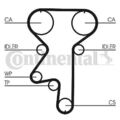 CONTITECH CT870K1 Zahnriemensatz für OPEL Astra F CC (T92) VECTRA B (36)