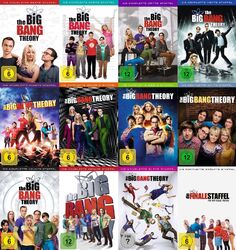The Big Bang Theory - Season/Staffel 1+2+3+4+5+6+7+8+9+10+11+12 # 36-DVD-SET-NEU