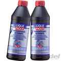 2x1L LIQUI MOLY GETRIEBEÖL (GL3+) SAE 75W-80 passend für BMW MERCEDES OPEL VOLVO