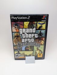 Grand Theft Auto San Andreas (Sony PlayStation 2 PS2) Manual, No Poster, Tested