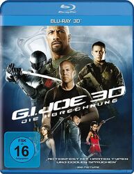 DWAYNE JOHNSON - G.I.JOE: DIE ABRECHNUNG SINGLE 3D   BLU-RAY NEU