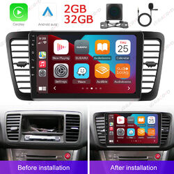 Für Subaru Legacy 2003-2009 Autoradio Android 13 Carplay GPS Navi WIFI BT Kamera