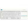 Logitech Wireless Touch Keyboard K400 Plus, Tastatur (920-007128, weiß)