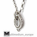 Silber Anhänger Carrier Kette Thomas Sabo Zirkonia silver pendant Charms Club