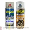 Autolackspray Set in Neptuntuerkis 357 für Opel & Klarlack a 400ml Dose FreiHaus