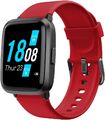 Smartwatch Fitness Armband Tracker Voller Touch Screen Uhr Wasserdicht G2-02A