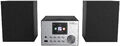 auvisio IRS-500.mini Micro-Stereoanlage mit Webradio, DAB+, FM, CD, Bluetooth, U