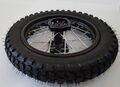 Komplettrad 12" hinten Dirt Bike Achse ø12mm - Reifen Felge Dirtbike Crossbike