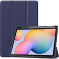 Hülle für Galaxy Tab S6 Lite 2022/2020 Bizon Case Cover Futeral Tasche Etui Blau