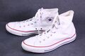 Converse All Star Classic HI Unisex Sneaker Chucks Gr. 41,5 weiß Canvas CH3-675