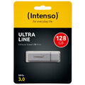kQ Intenso Ultra Line USB Stick 128GB Highspeed USB 3.2 Alu silber 128 GB