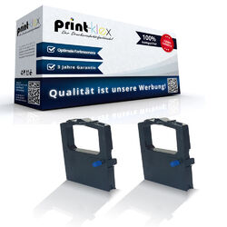 2x Kompatible Schriftbänder für OKI 01126301/ML 5590 Farbband-Drucker Pro Serie