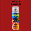 Signalrot RAL 3001 Spraydose 400ml matt Buntlack Decolack Sprühdose Lack