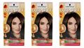 3x Schwarzkopf Country Colors Intensivtönung 80 Schwarzbraun EAN4015000523714