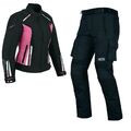 Wasserdicht Motorrad Textil Kombi Damen Motorrad Touring Textil Kombi Schwarz 