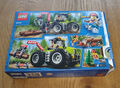 LEGO CITY: Forst-Traktor (60181), komplett mit Box, Anleitung und Minifigur