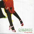 Slingbacks No Way Down Red Vinyl UK 45 7" Single + Bildhülle