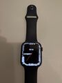Apple Watch Series 7 (GPS + Cellular) (Aluminium) mitternachtschwarz