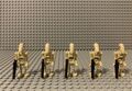 Lego sw0001c # 5x Figur Star Wars  Battle Droid mit Waffen 7929