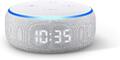 Amazon Echo Dot 3. Gen Bluetooth Lautsprecher Alexa mit Uhr - Sandstein