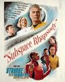 Subspace Rhapsody Star Trek seltsame neue Welten Poster A3