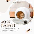 NOAH Selbstreinigendes Katzen Robo - Katzentoilette NEU