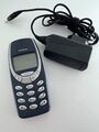 Nokia 3310 Handy Mobiltelefon Deutsch Ohne Simlock Dunkelblau Zustand: Gut