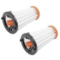 2x Lamellenfilter Innenfilter Feinfilter für AEG Rapido AG 5103, AG 5104