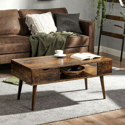 Couchtisch Wohnzimmertisch Beistelltisch Couch Sofatisch mit Stauraum LCT028X01